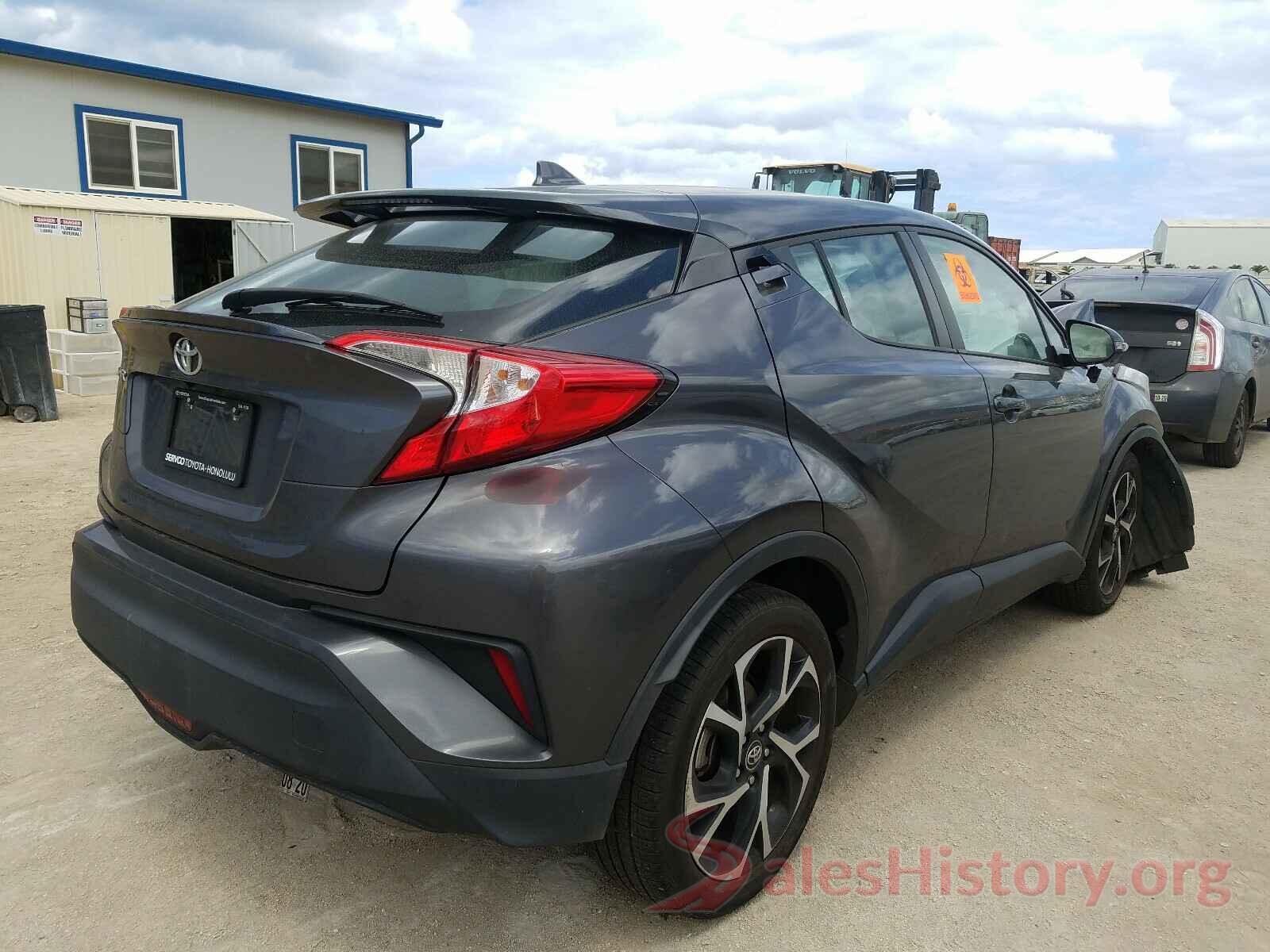 NMTKHMBX7JR010542 2018 TOYOTA C-HR