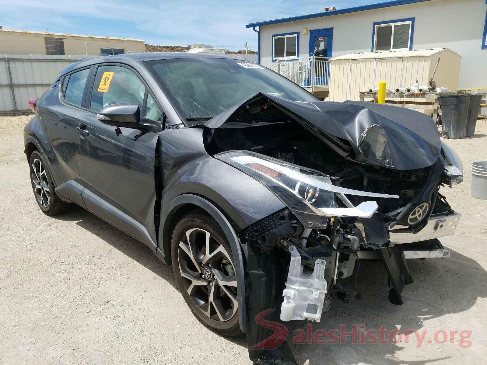 NMTKHMBX7JR010542 2018 TOYOTA C-HR