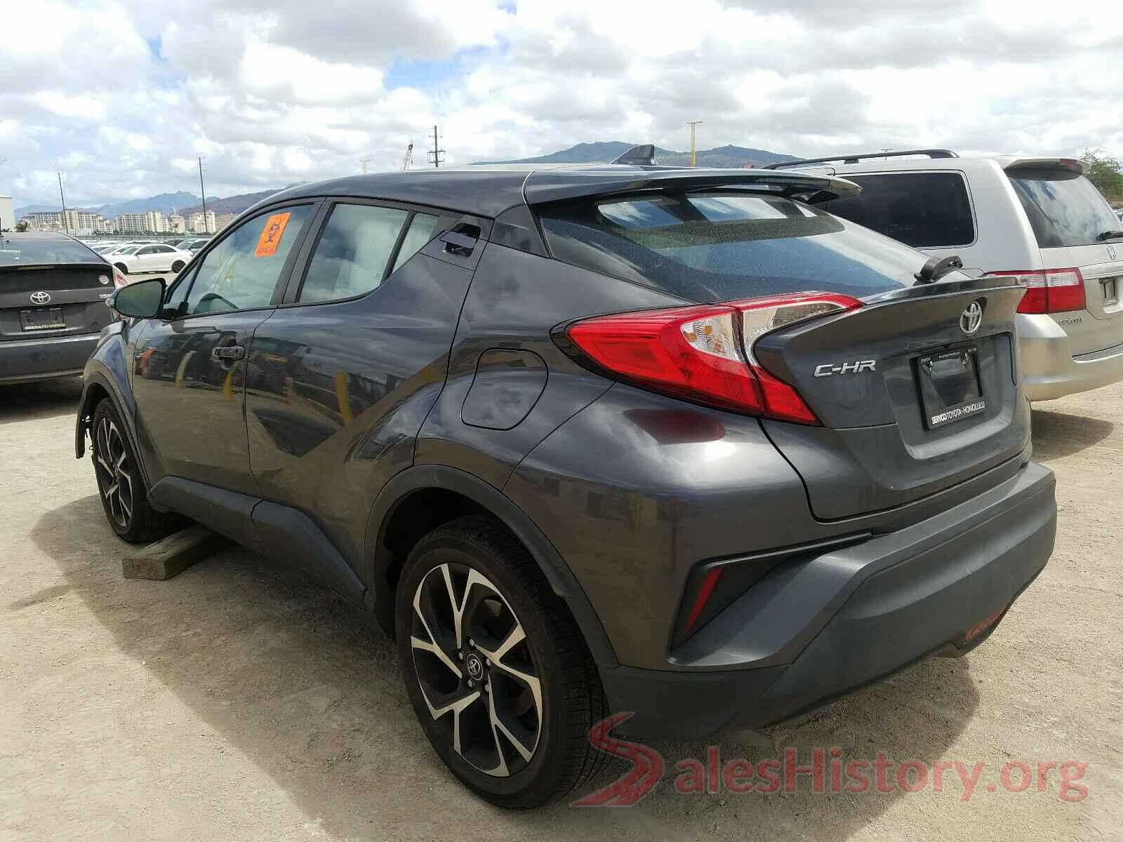 NMTKHMBX7JR010542 2018 TOYOTA C-HR