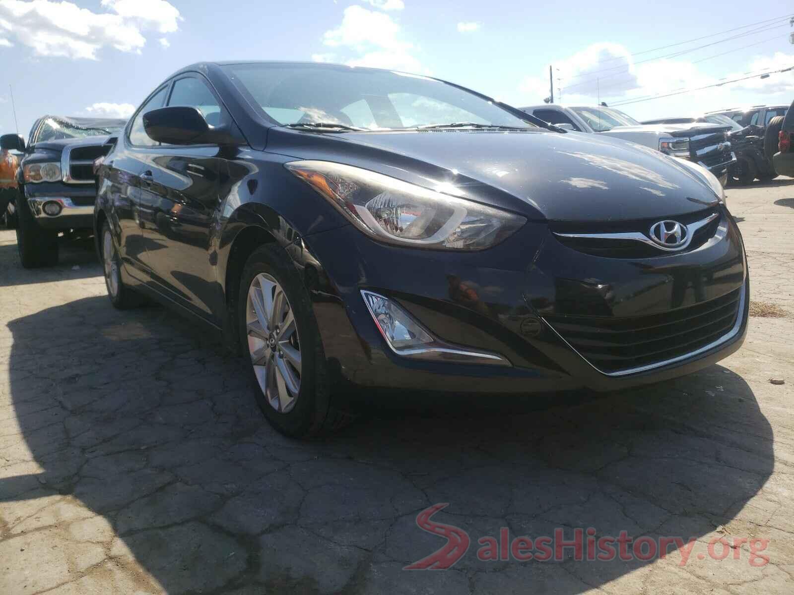 KMHDH4AE8FU357242 2015 HYUNDAI ELANTRA