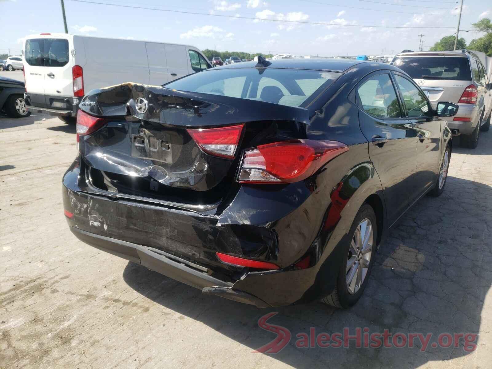 KMHDH4AE8FU357242 2015 HYUNDAI ELANTRA