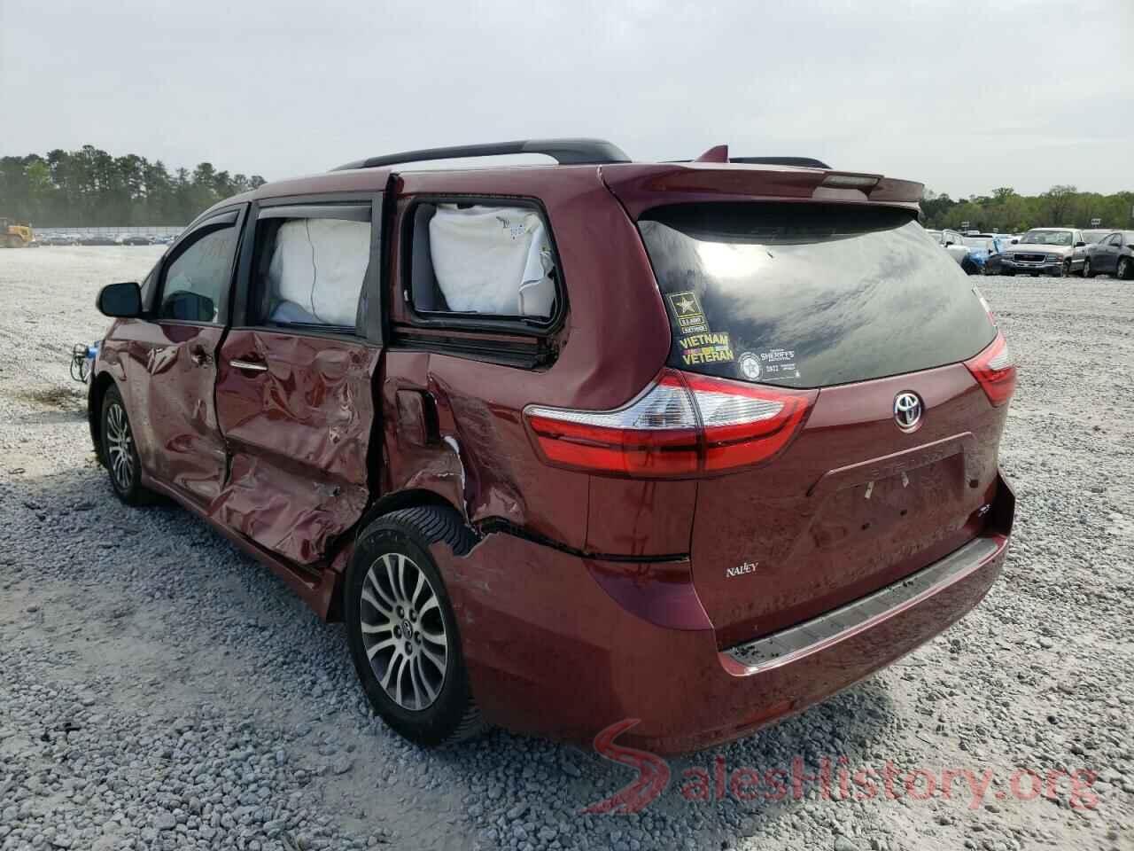 5TDYZ3DC2KS966669 2019 TOYOTA SIENNA