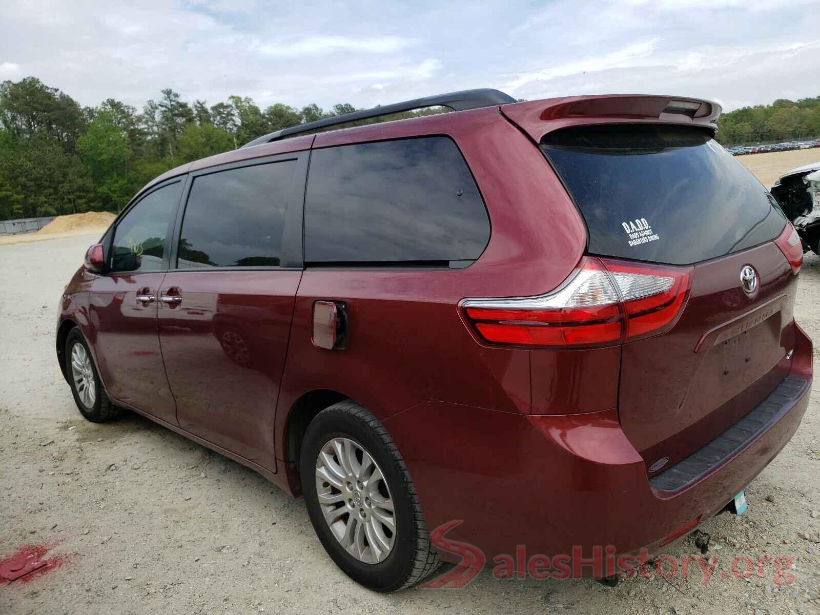 5TDYZ3DC1HS785815 2017 TOYOTA SIENNA