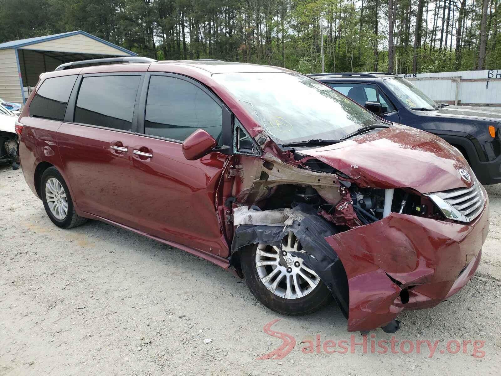 5TDYZ3DC1HS785815 2017 TOYOTA SIENNA