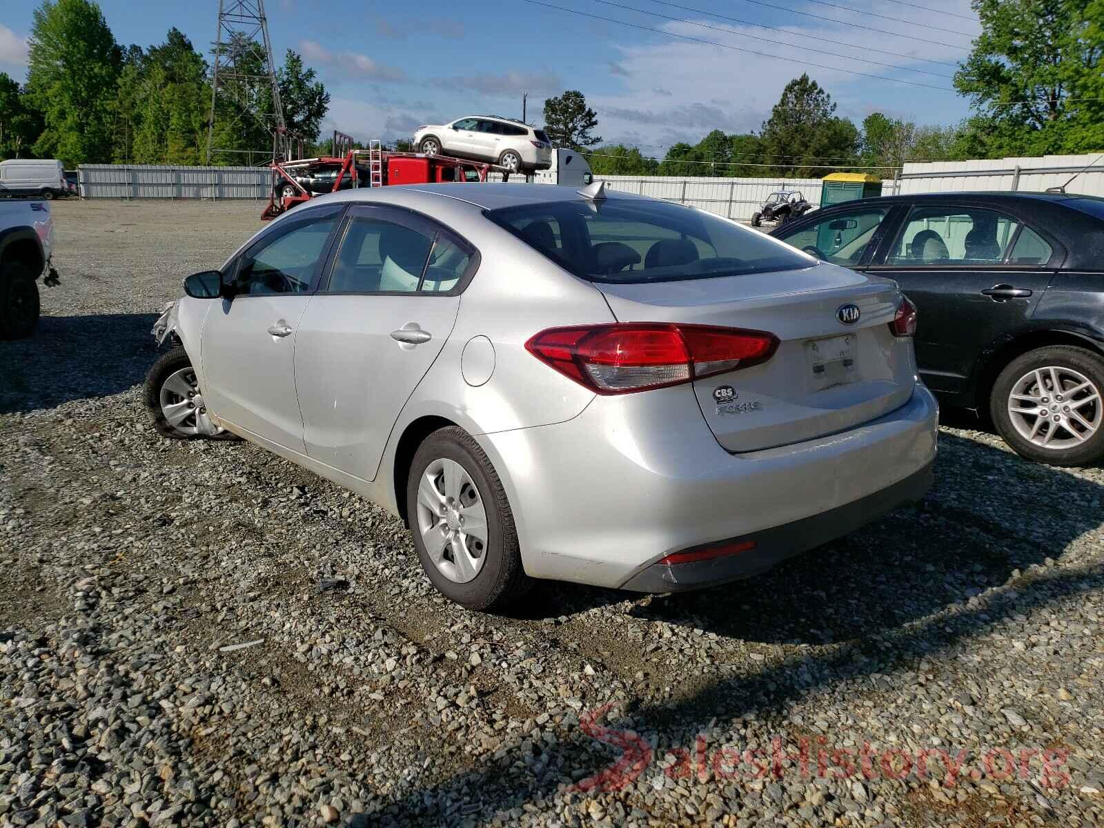 3KPFK4A7XHE160624 2017 KIA FORTE