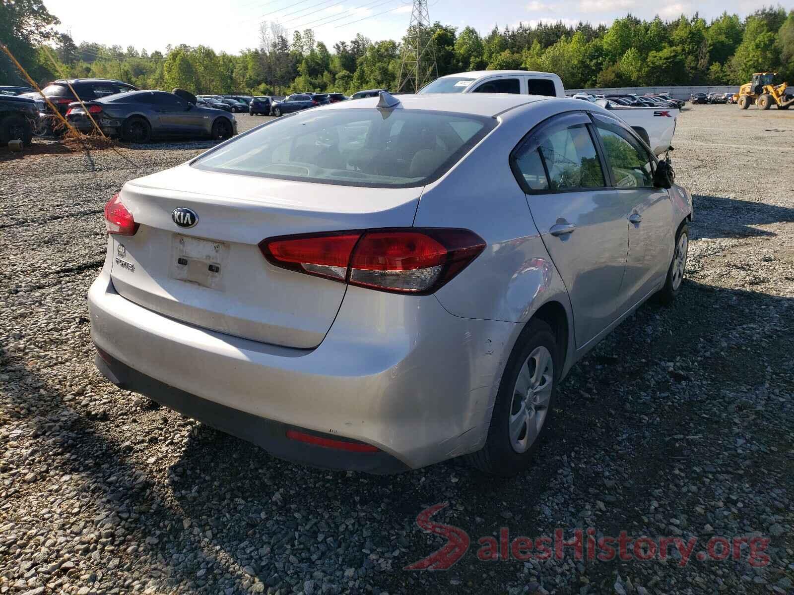 3KPFK4A7XHE160624 2017 KIA FORTE