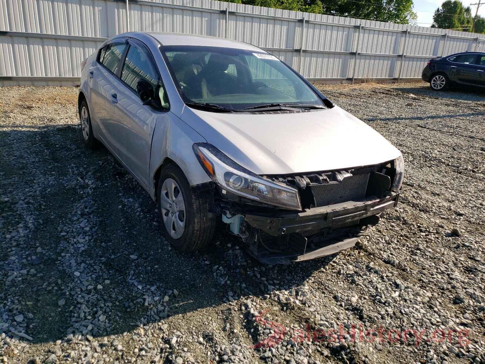 3KPFK4A7XHE160624 2017 KIA FORTE