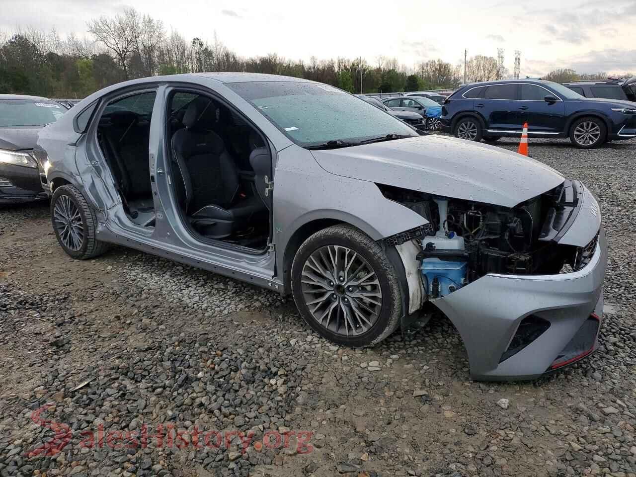 2024 KIA FORTE VIN 3KPF54AD3RE706386, rear 3/4 view