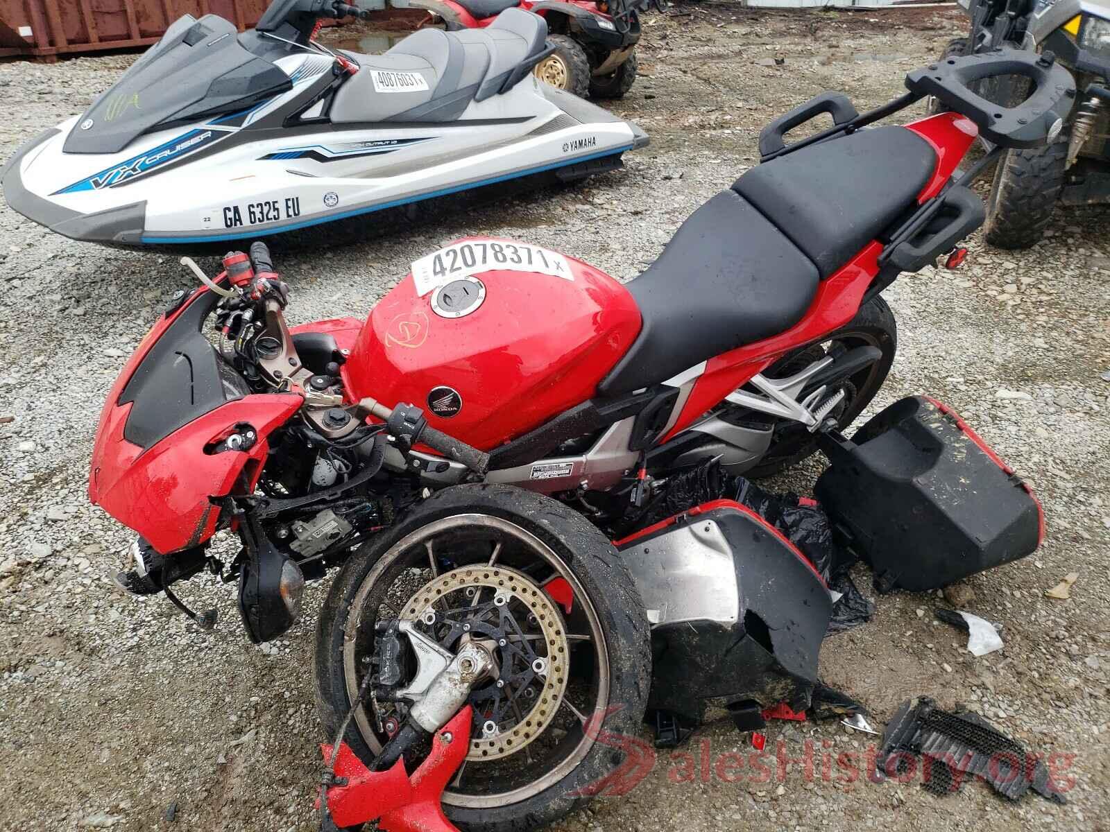 JH2RC7910EK000201 2014 HONDA VFR CYCLE