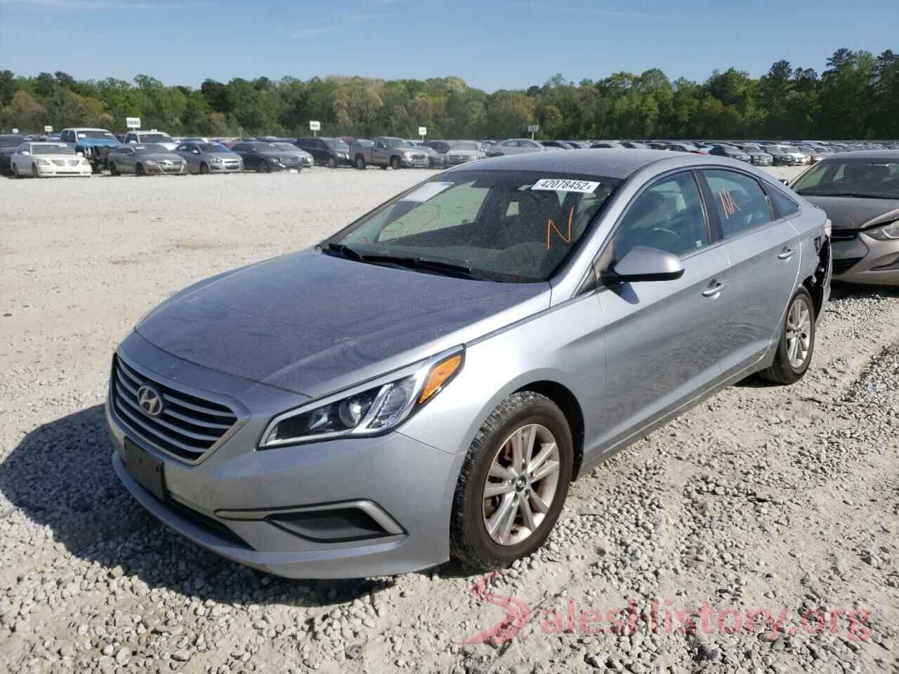 5NPE24AF8HH505891 2017 HYUNDAI SONATA