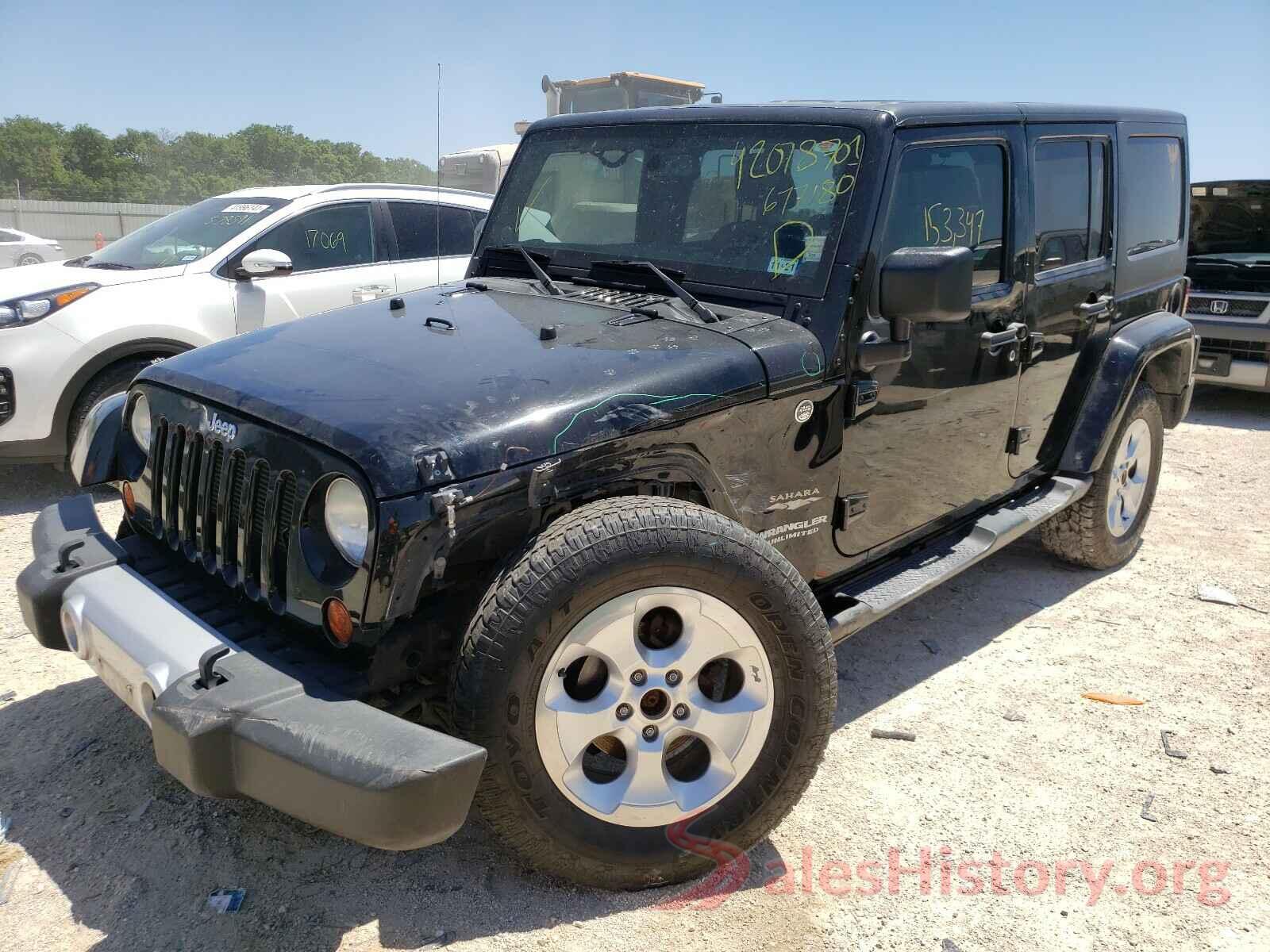 1C4BJWEG9DL677180 2013 JEEP WRANGLER