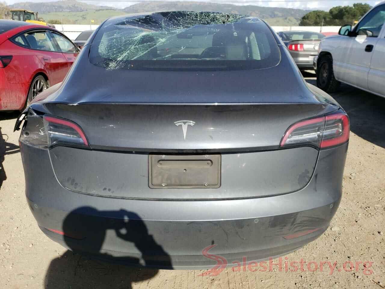 5YJ3E1EA4NF142964 2022 TESLA MODEL 3