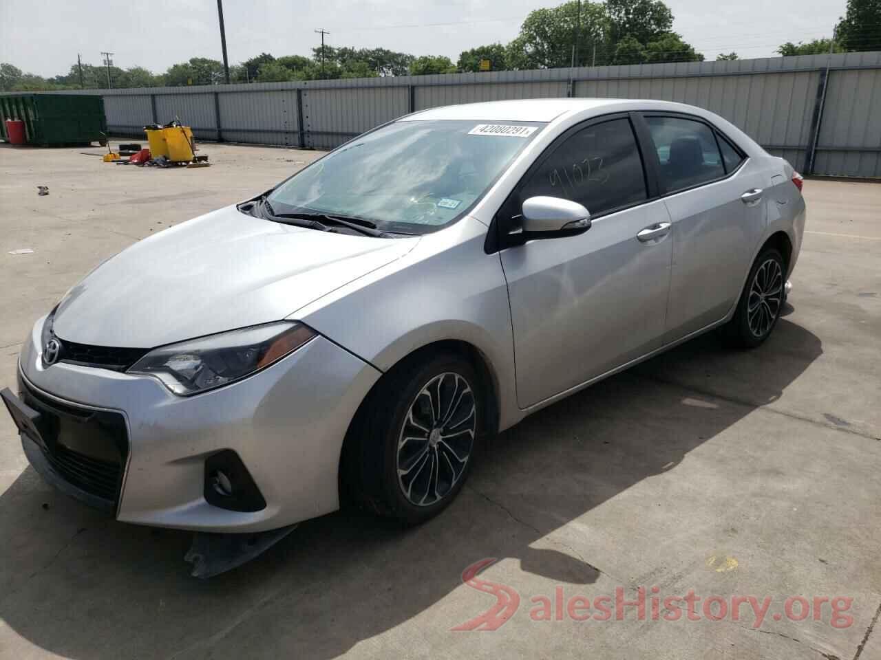 5YFBURHE4GP527153 2016 TOYOTA COROLLA