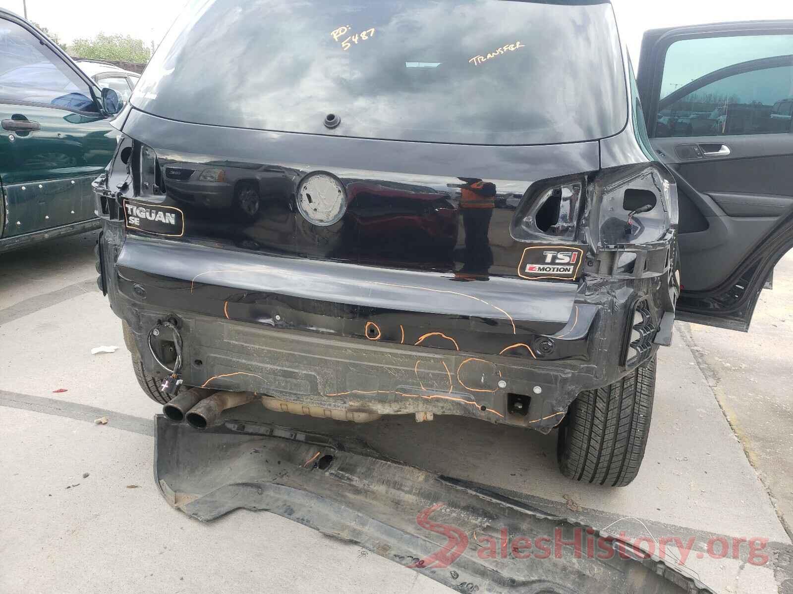 WVGBV7AX0GW526954 2016 VOLKSWAGEN TIGUAN