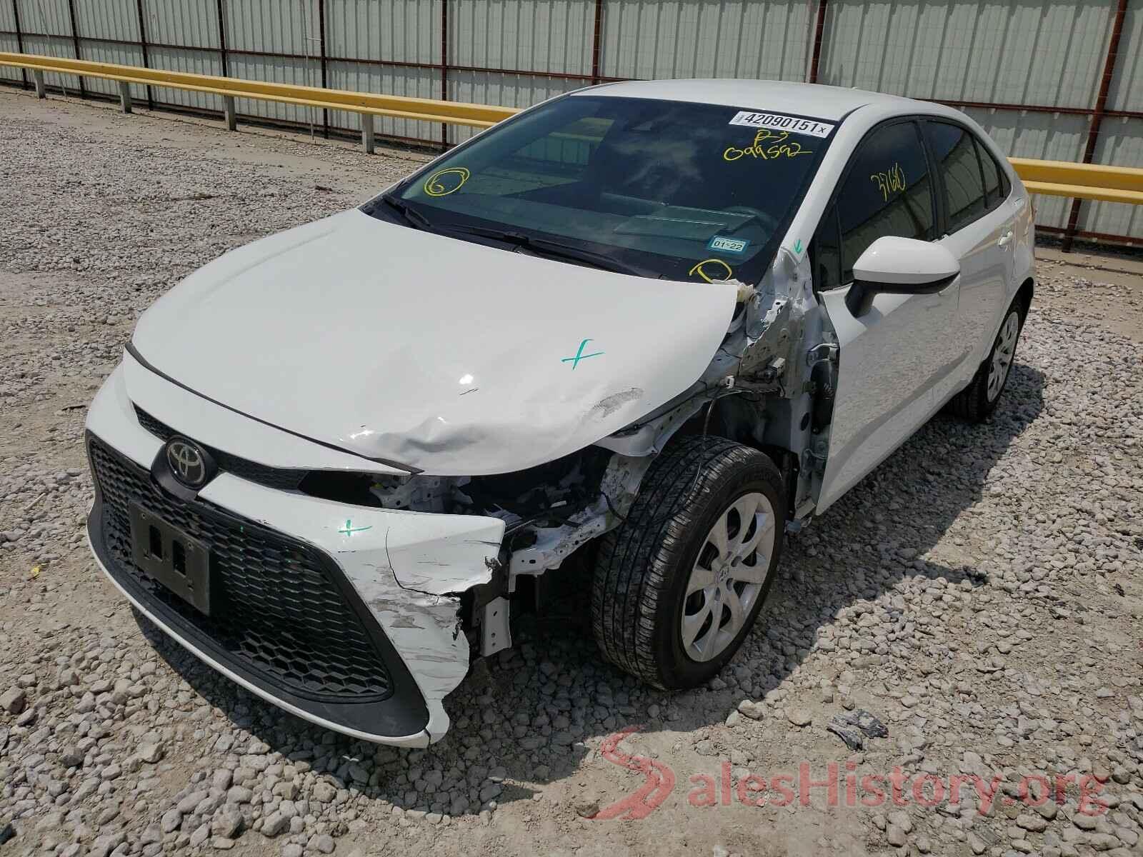 5YFEPRAE2LP099592 2020 TOYOTA COROLLA