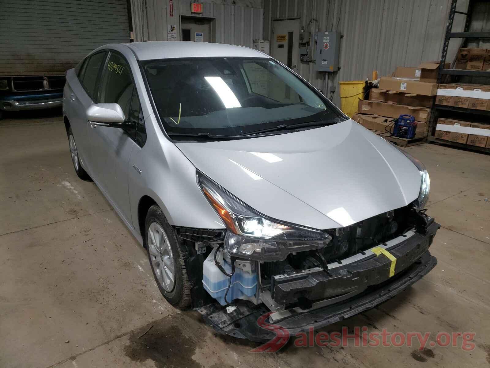 JTDKARFU8K3088947 2019 TOYOTA PRIUS