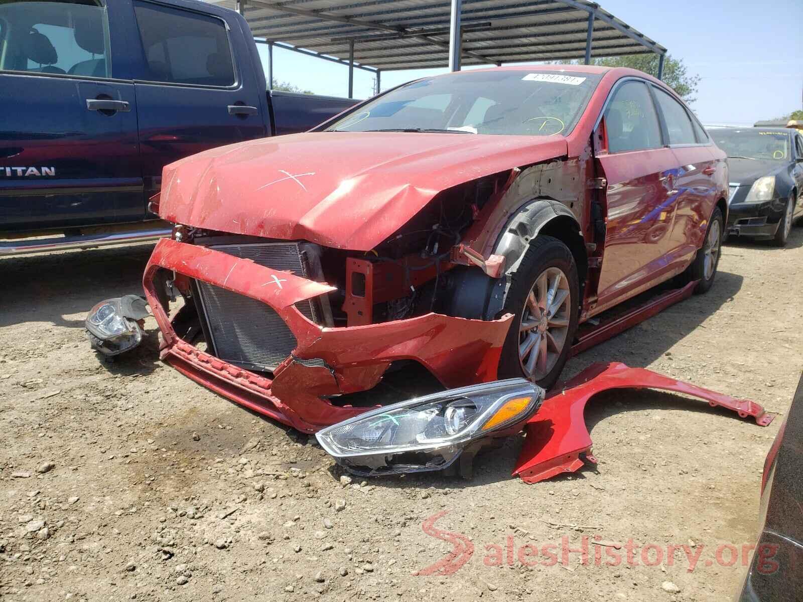 5NPE24AF8KH792589 2019 HYUNDAI SONATA