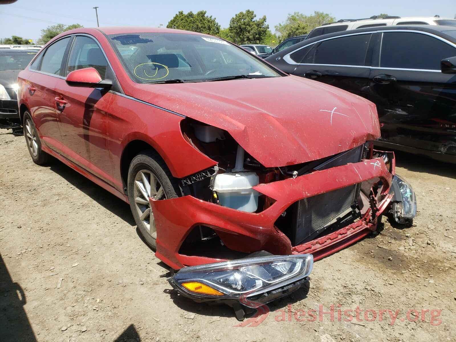 5NPE24AF8KH792589 2019 HYUNDAI SONATA