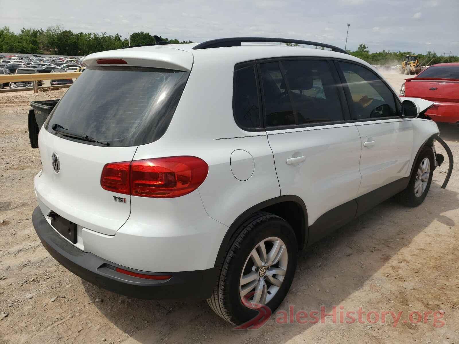 WVGAV7AX7HK038038 2017 VOLKSWAGEN TIGUAN