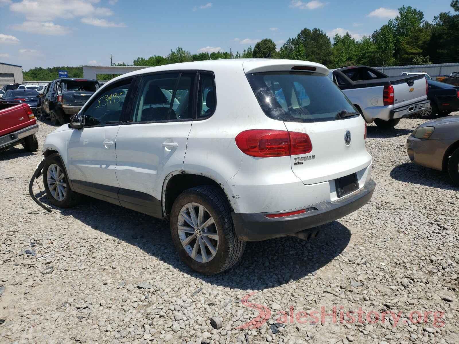 WVGAV7AX7HK050576 2017 VOLKSWAGEN TIGUAN