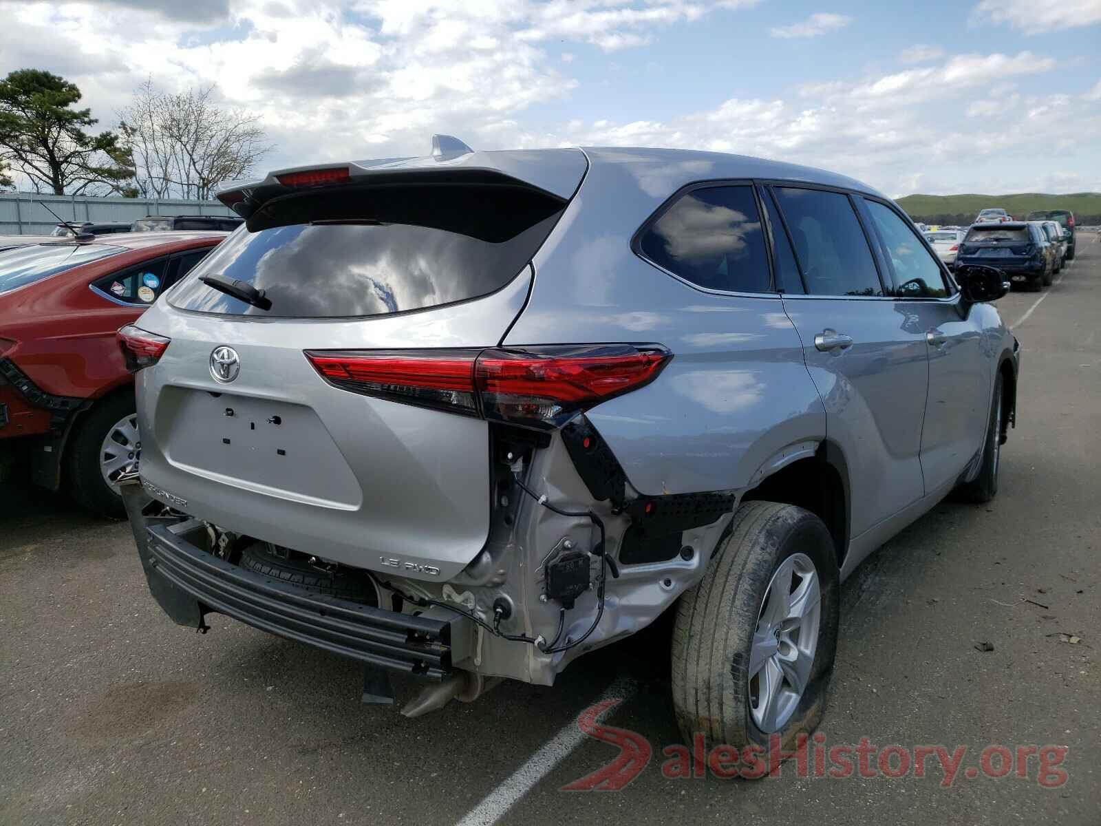 5TDBZRBH2LS020564 2020 TOYOTA HIGHLANDER