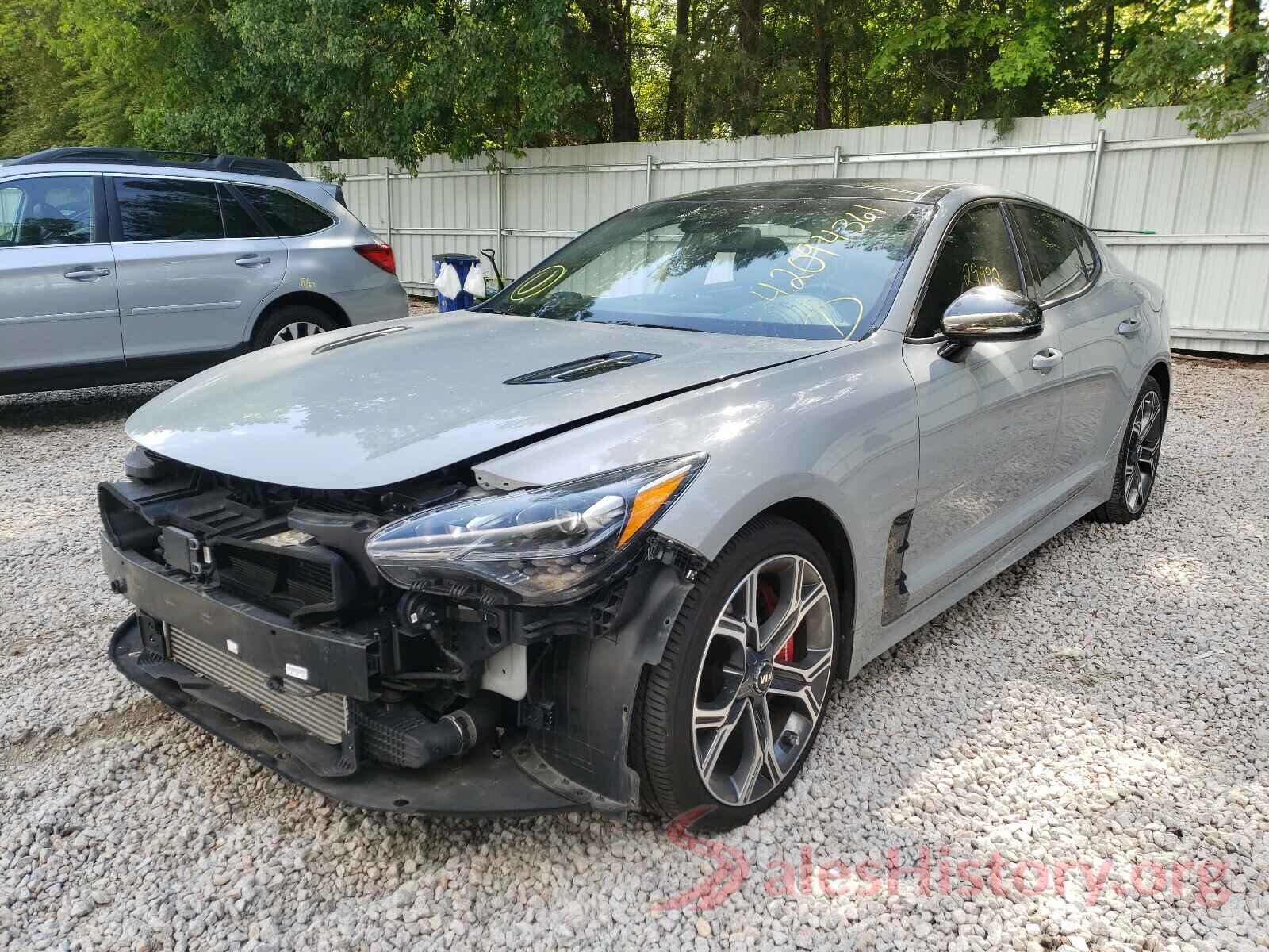 KNAE45LC5K6053318 2019 KIA STINGER