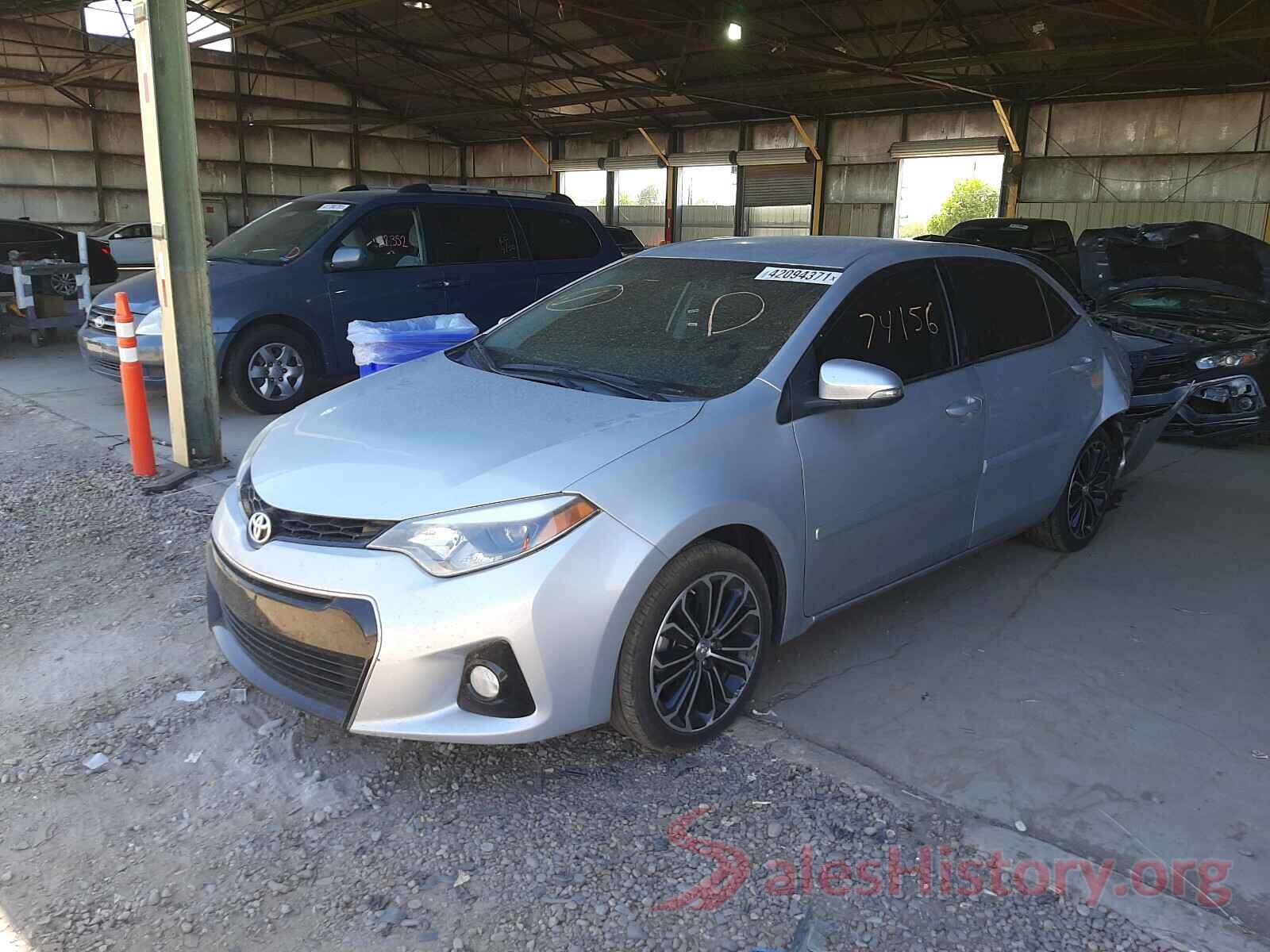 5YFBURHE1GP405916 2016 TOYOTA COROLLA