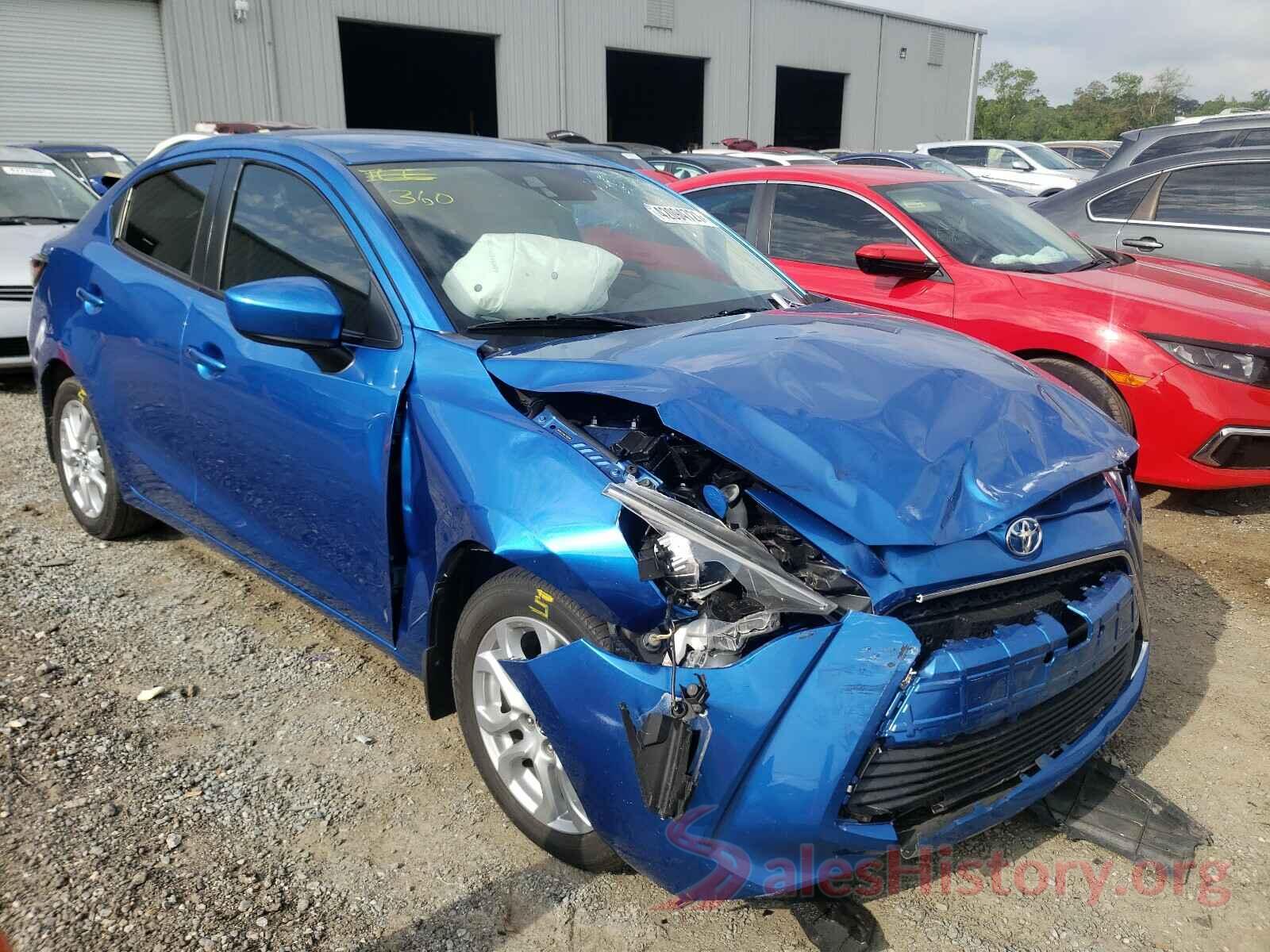 3MYDLBYV6HY166336 2017 TOYOTA YARIS