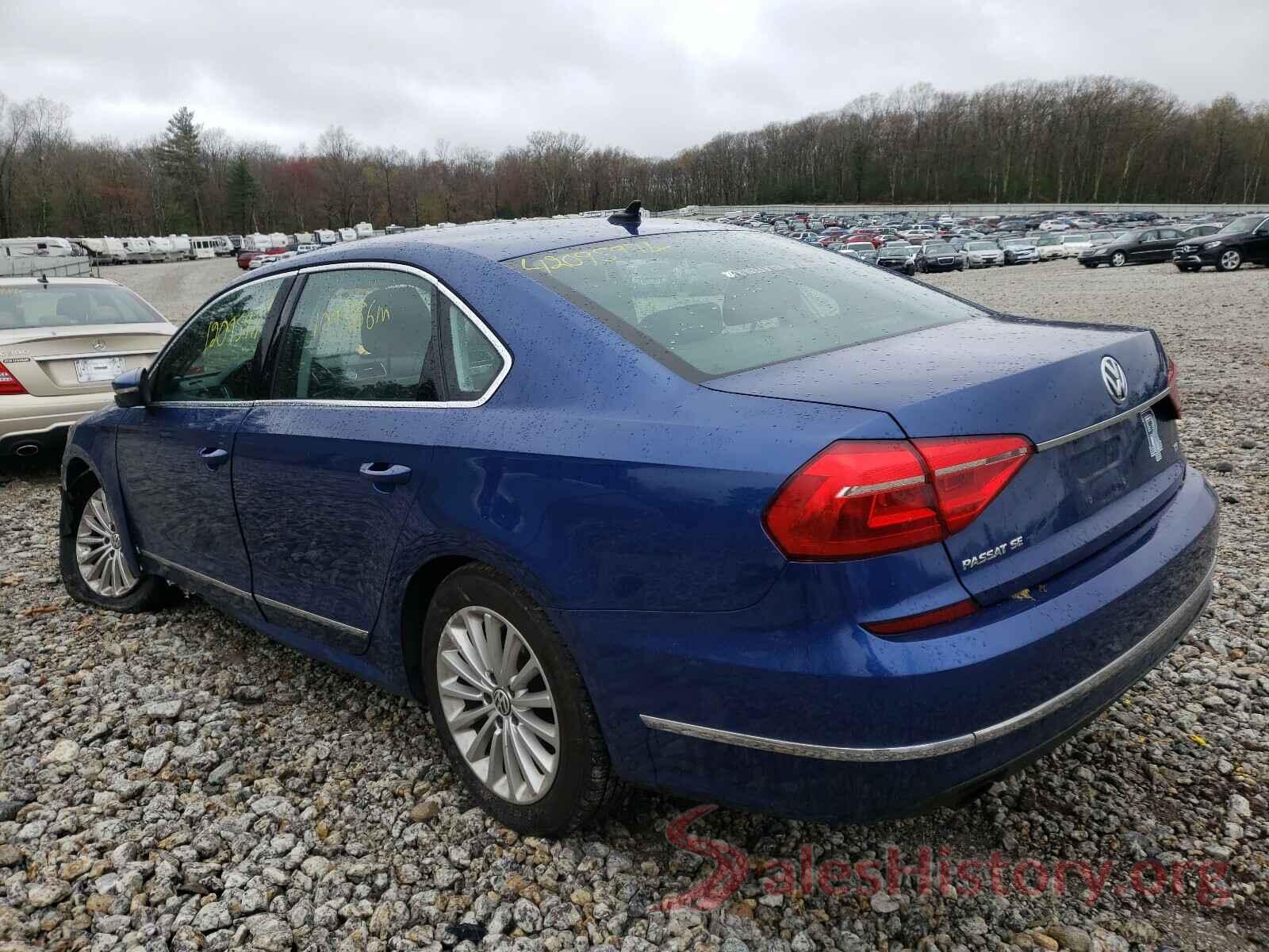 1VWBT7A35GC034085 2016 VOLKSWAGEN PASSAT