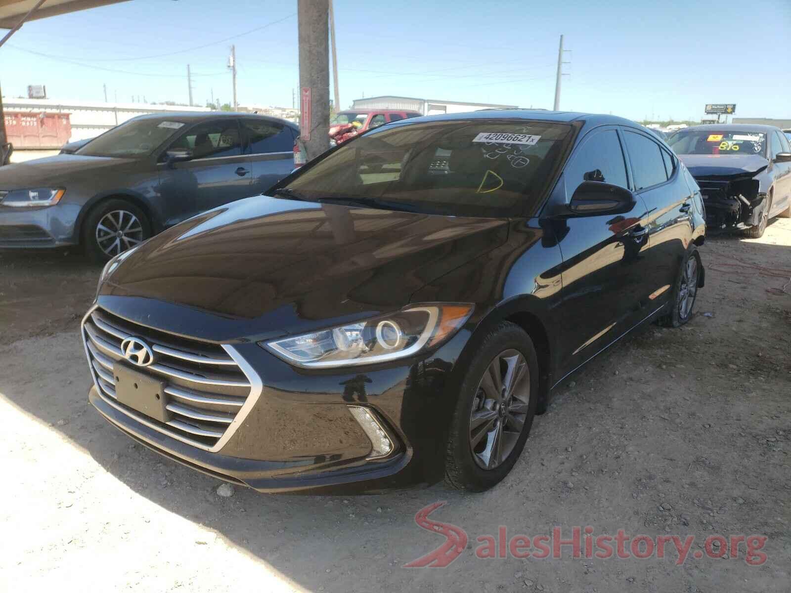 5NPD84LF2JH323889 2018 HYUNDAI ELANTRA