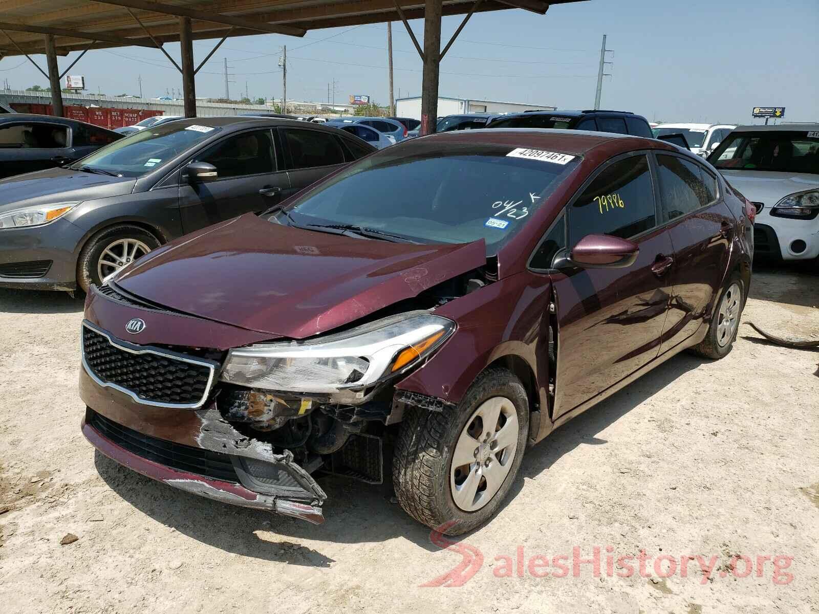 3KPFK4A72HE058217 2017 KIA FORTE