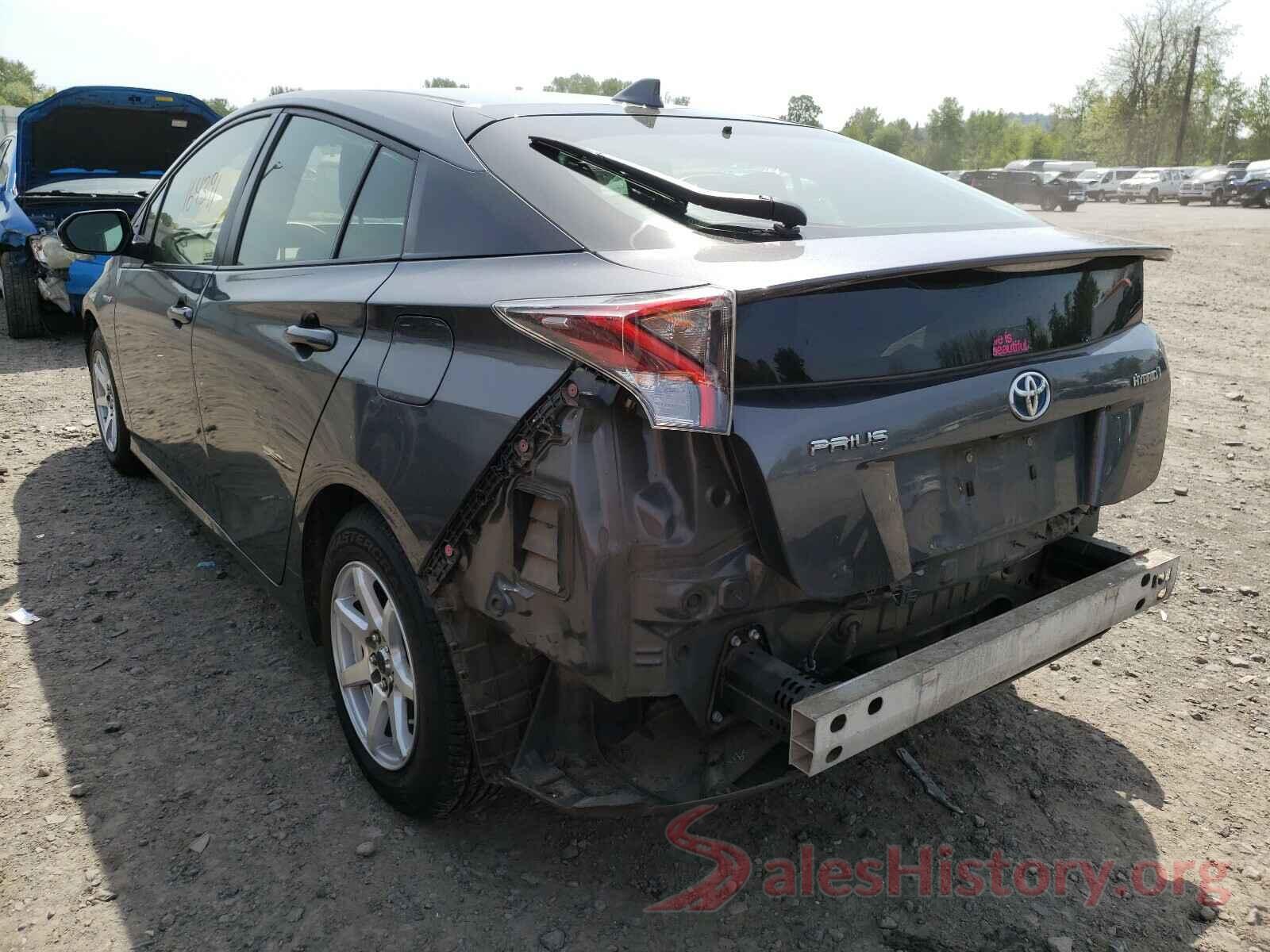 JTDKBRFU3H3031111 2017 TOYOTA PRIUS