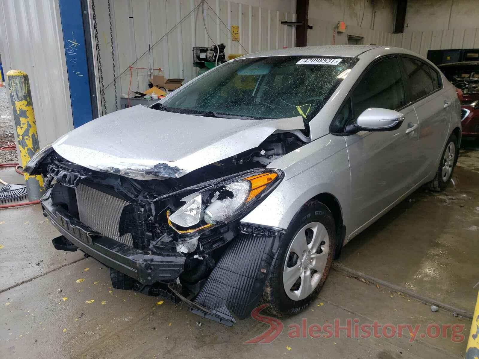 KNAFX4A64G5592674 2016 KIA FORTE