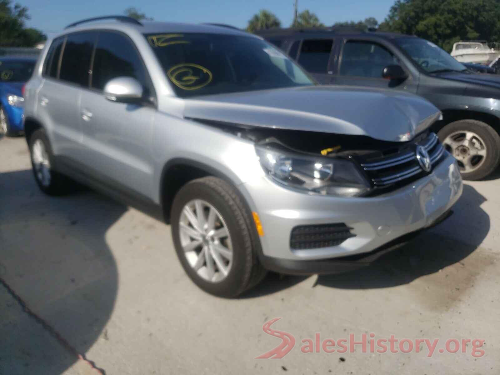 WVGAV7AX2HK046791 2017 VOLKSWAGEN TIGUAN