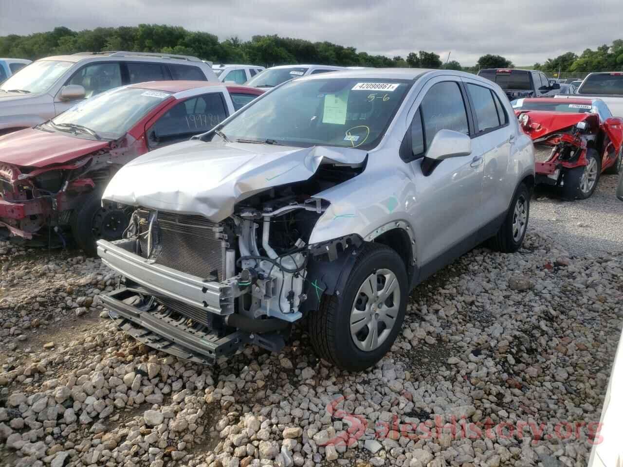 KL7CJKSB2GB580352 2016 CHEVROLET TRAX