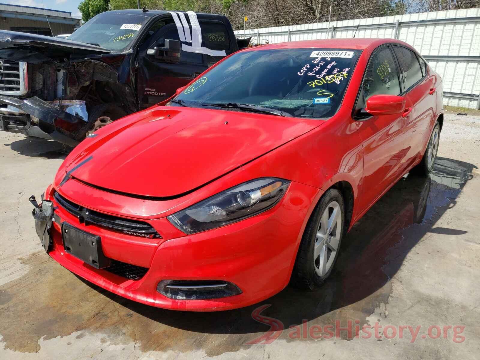 1C3CDFBB8GD701587 2016 DODGE DART