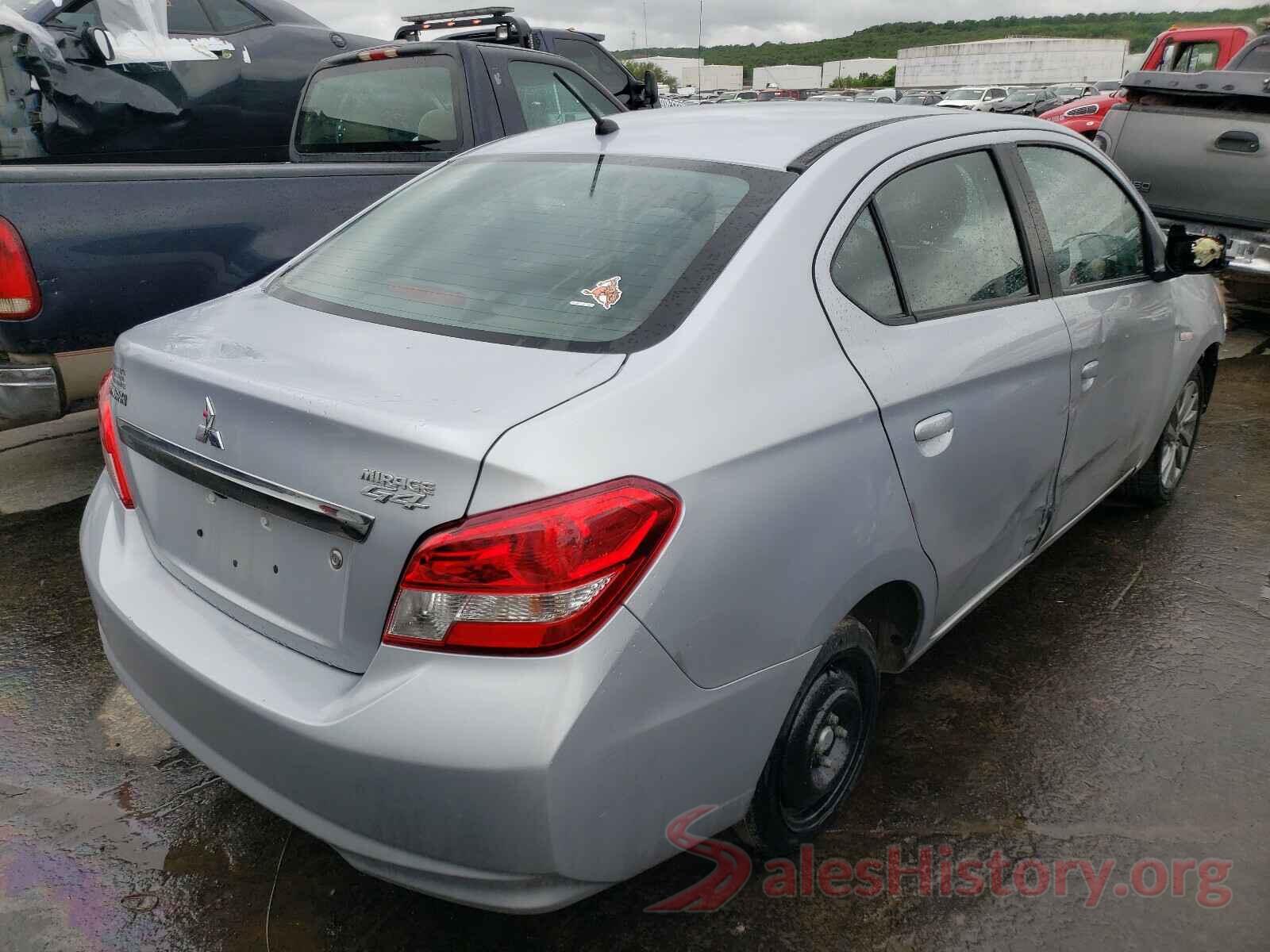 ML32F3FJ1JHF06535 2018 MITSUBISHI MIRAGE