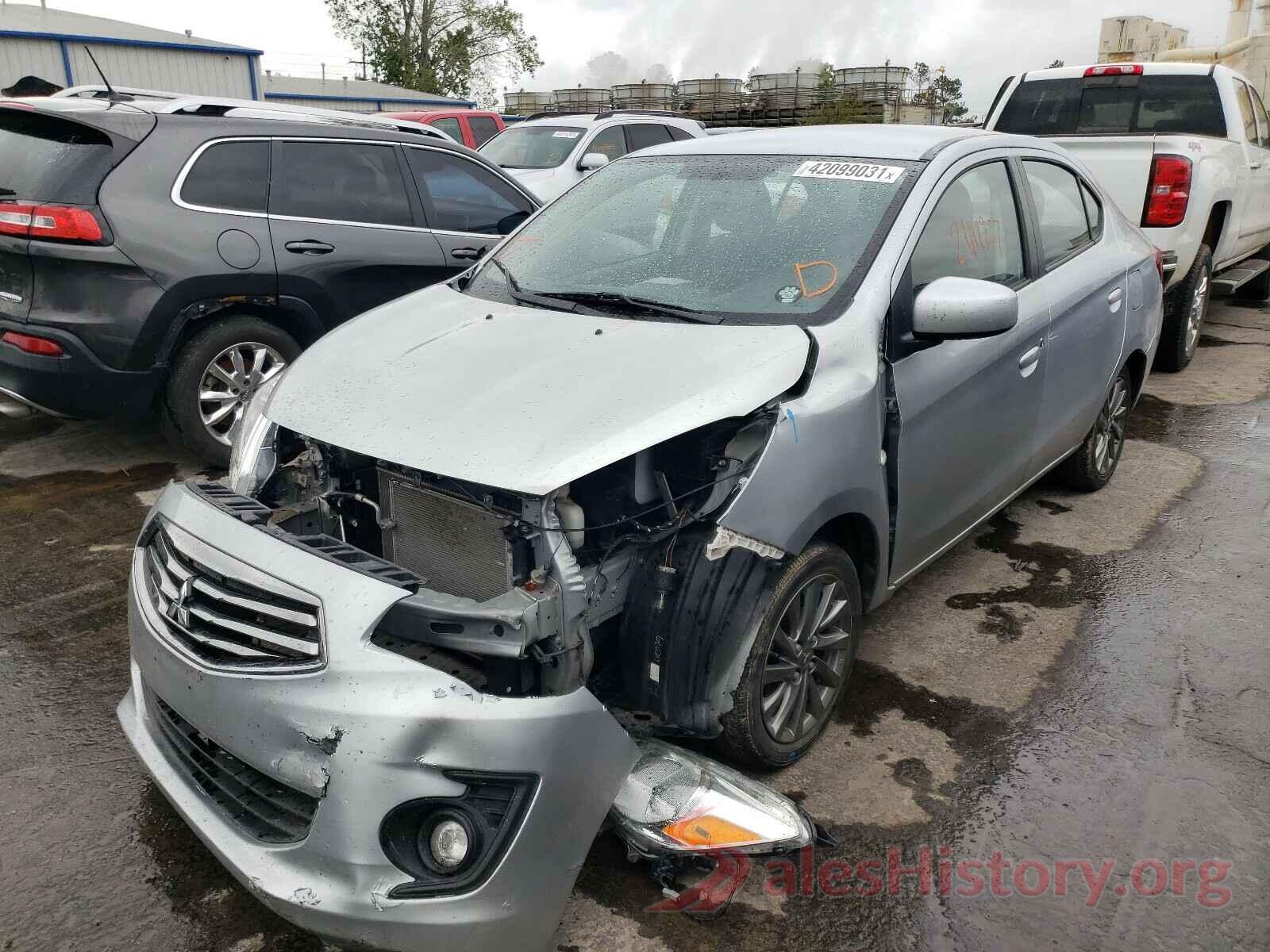 ML32F3FJ1JHF06535 2018 MITSUBISHI MIRAGE