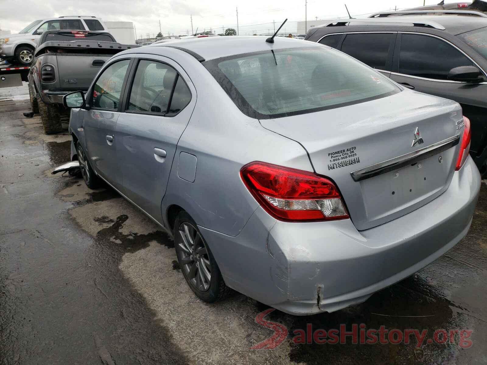 ML32F3FJ1JHF06535 2018 MITSUBISHI MIRAGE