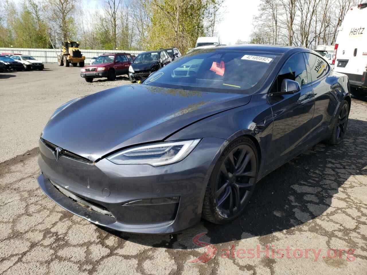 5YJSA1E50MF433602 2021 TESLA MODEL S