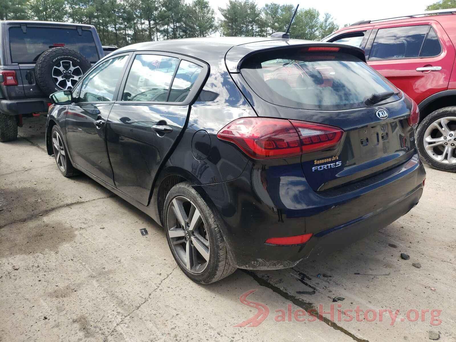 KNAFX5A82H5668191 2017 KIA FORTE