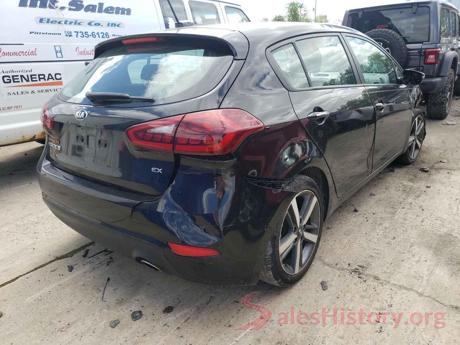 KNAFX5A82H5668191 2017 KIA FORTE