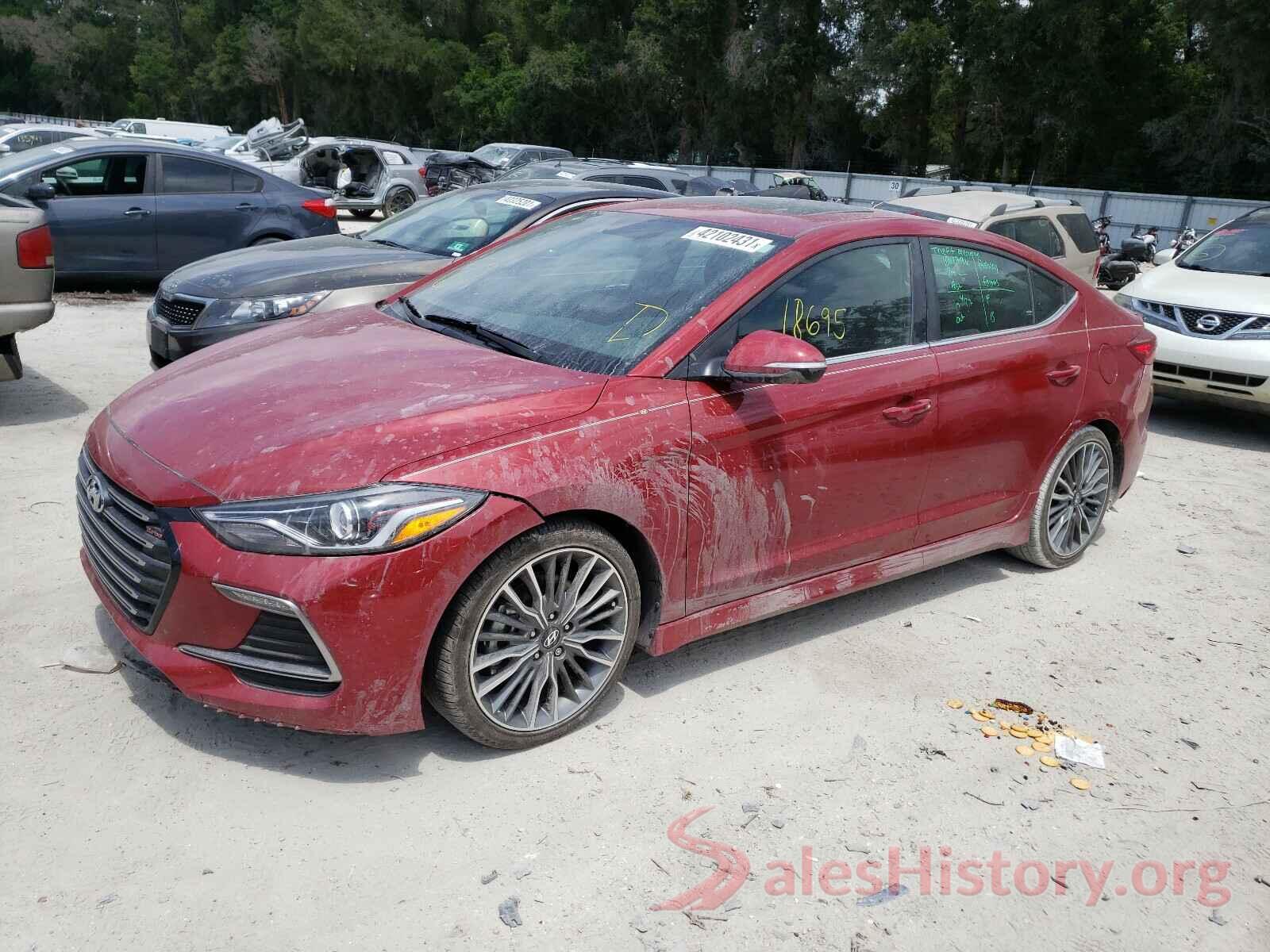 KMHD04LB5JU678576 2018 HYUNDAI ELANTRA