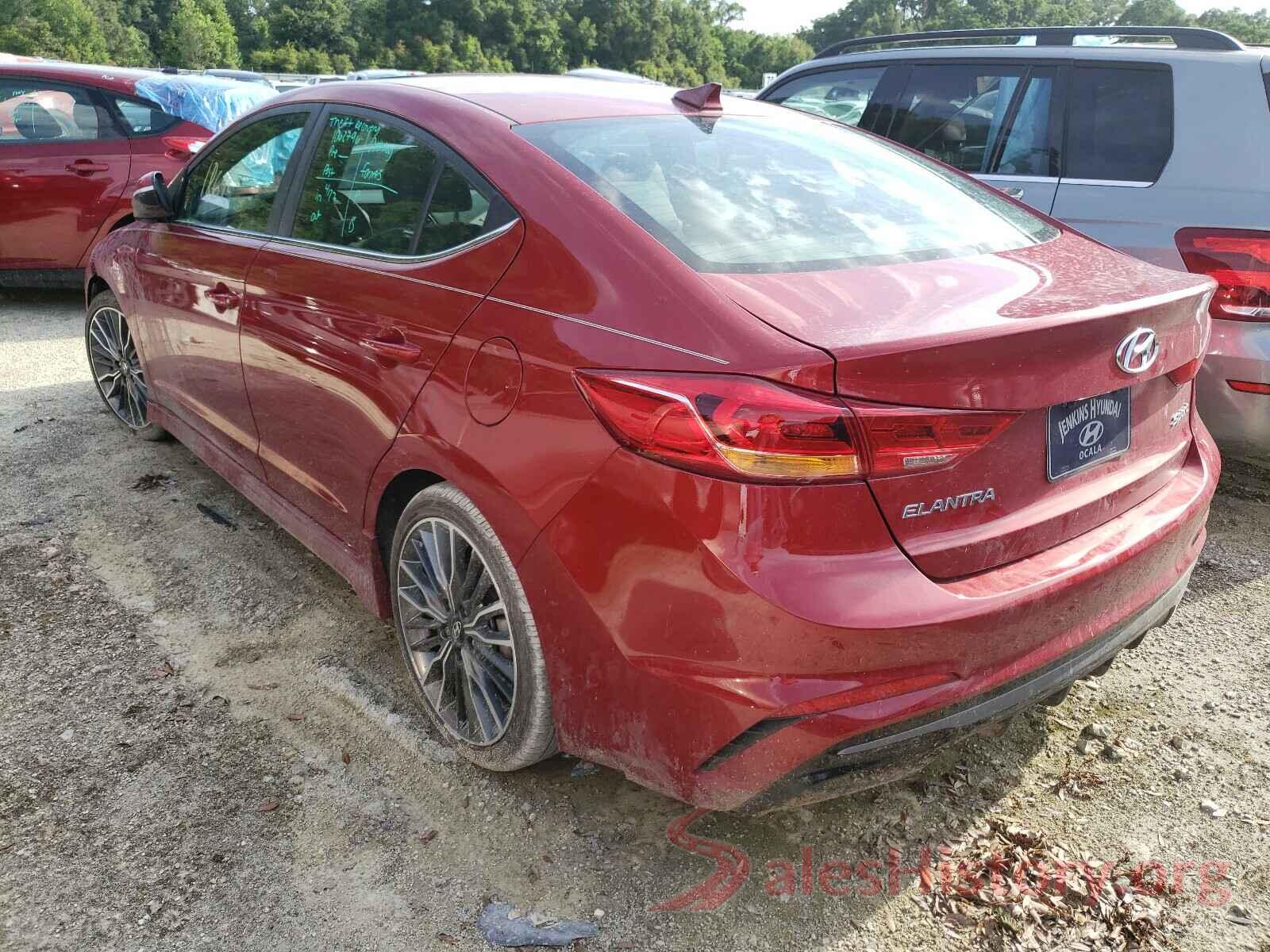 KMHD04LB5JU678576 2018 HYUNDAI ELANTRA