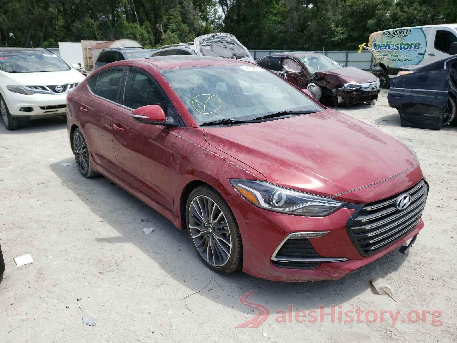 KMHD04LB5JU678576 2018 HYUNDAI ELANTRA