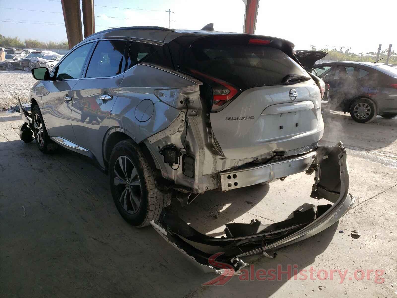 5N1AZ2BJXLN118667 2020 NISSAN MURANO