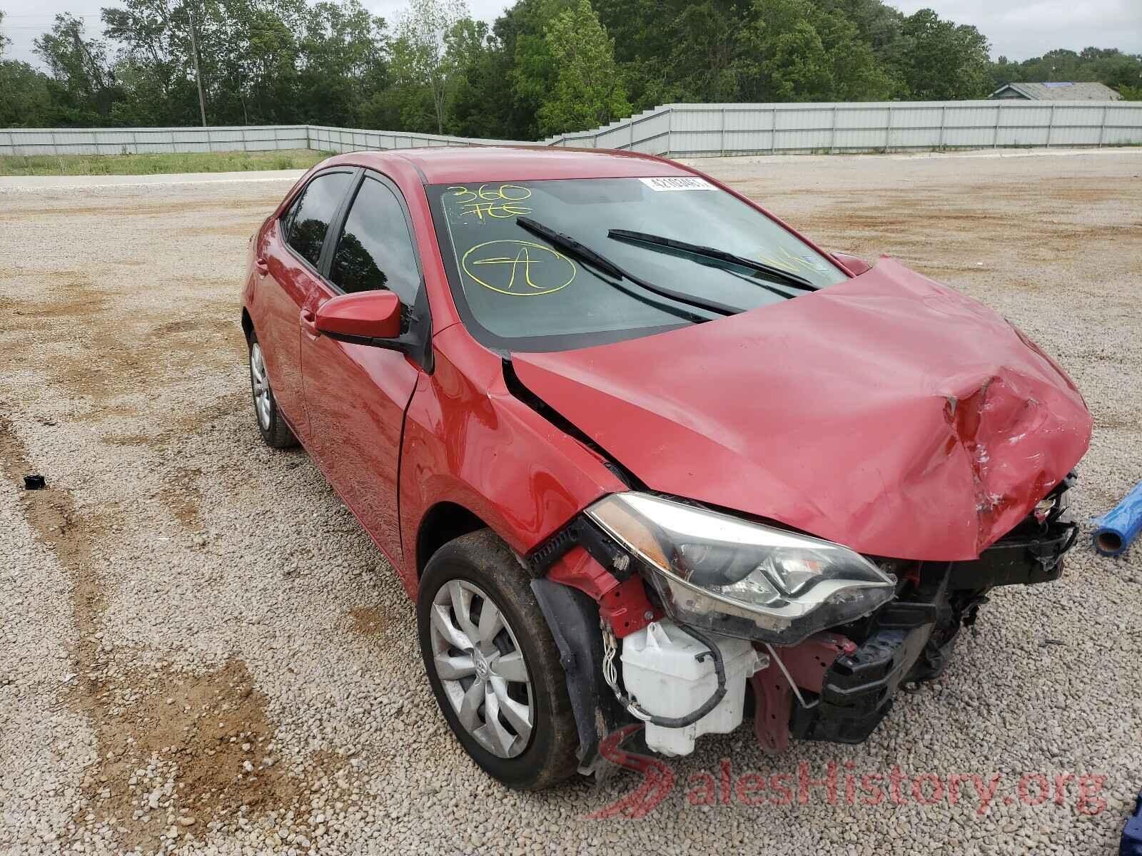 5YFBURHE4GP480769 2016 TOYOTA COROLLA