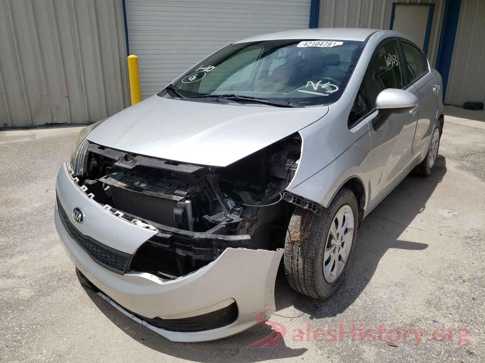 KNADM4A34G6663386 2016 KIA RIO