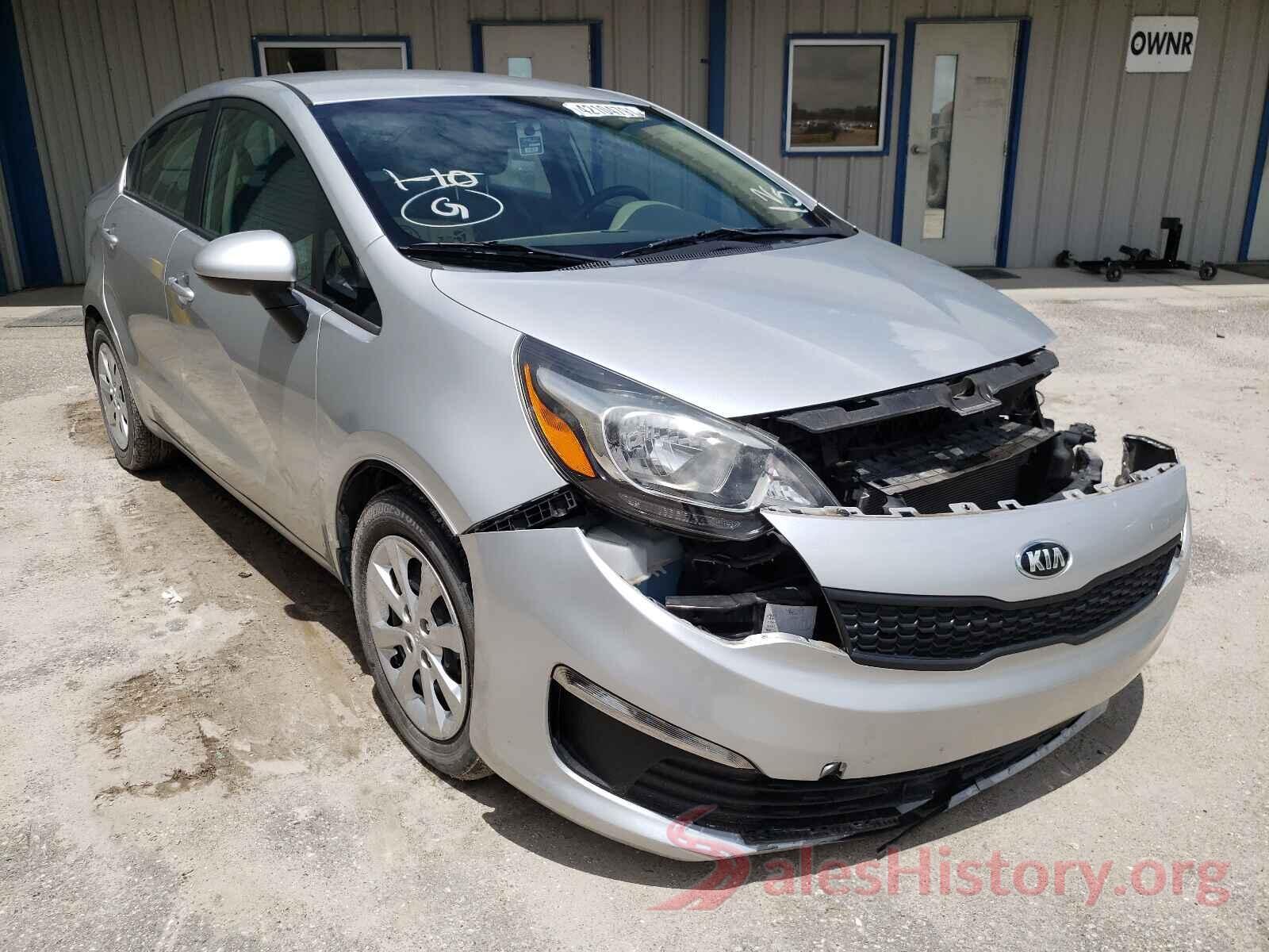 KNADM4A34G6663386 2016 KIA RIO