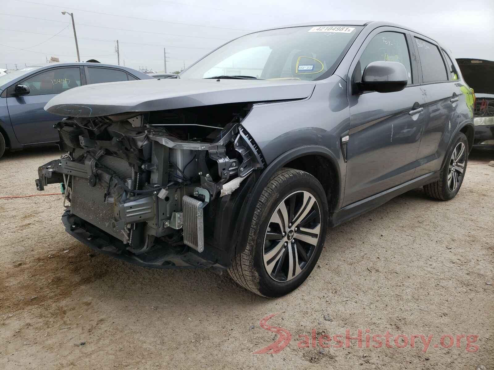 JA4AP3AU7LU016478 2020 MITSUBISHI OUTLANDER